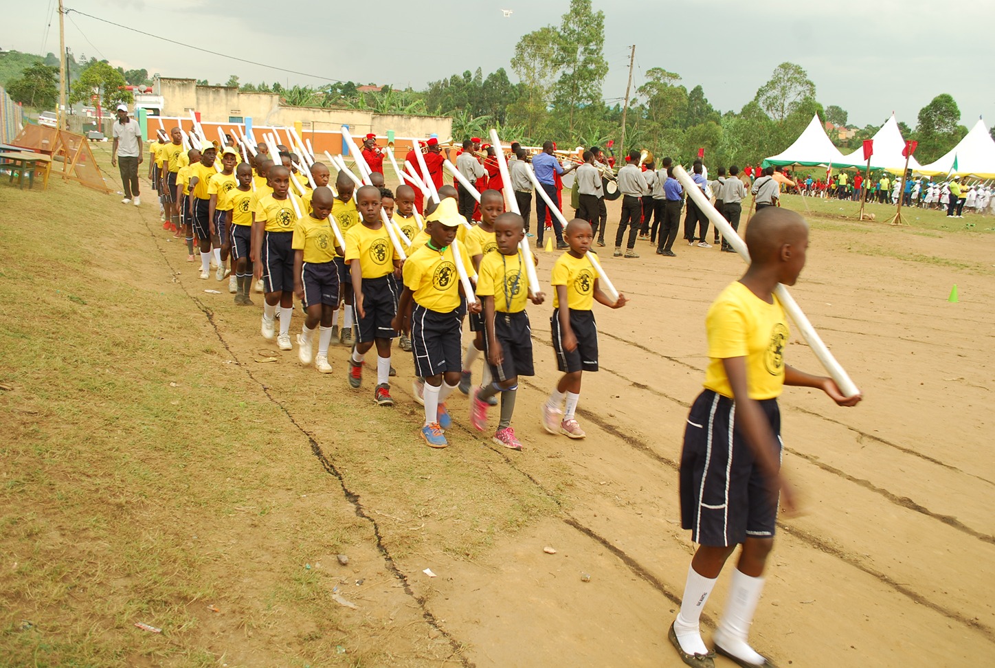 The school band